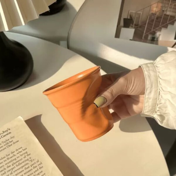 Tasse Céramique Design Marron