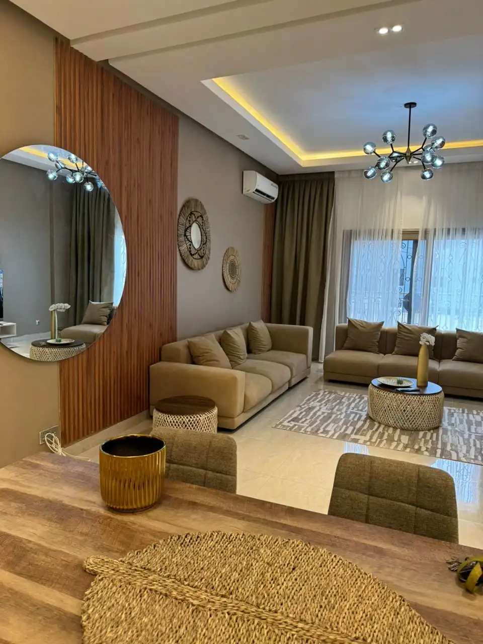 Décoration africaine contemporaine