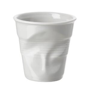 Tasse Céramique Design Marron Blanc