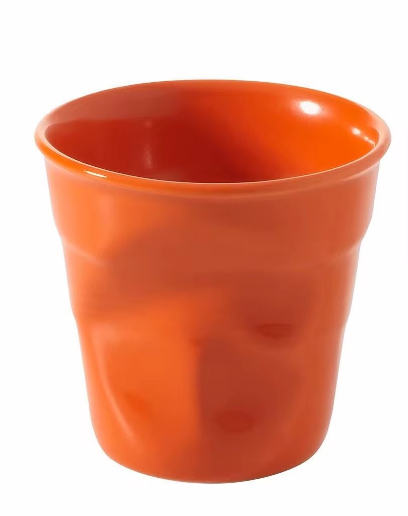 Tasse Céramique Design Marron Orange
