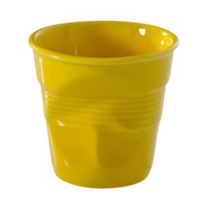 Tasse Céramique Design Marron Jaune